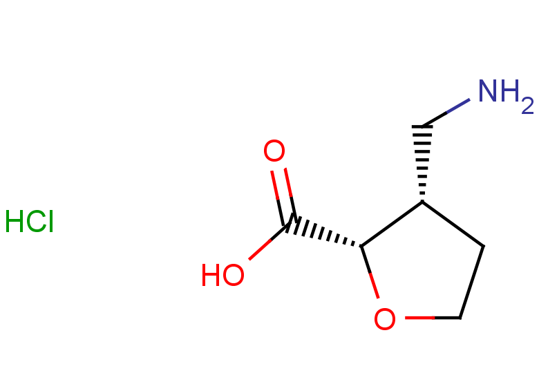 rac-(2R,3R)-3-(aminomethyl)oxolane-2-carboxylic acid hydrochloride