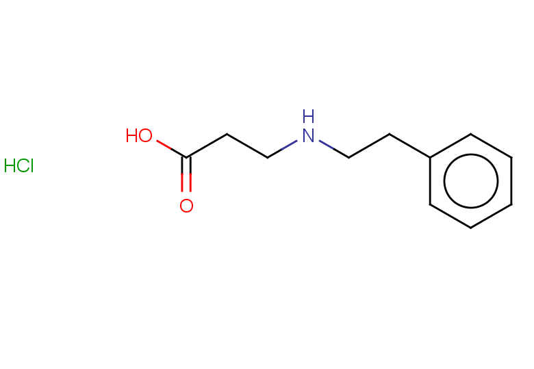 3-[(2-phenylethyl)amino]propanoic acid hydrochloride
