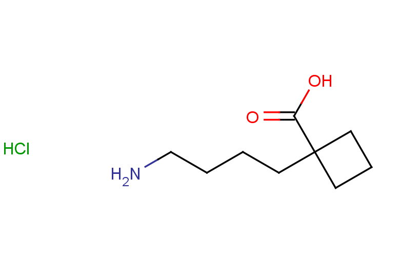 1-(4-aminobutyl)cyclobutane-1-carboxylic acid hydrochloride