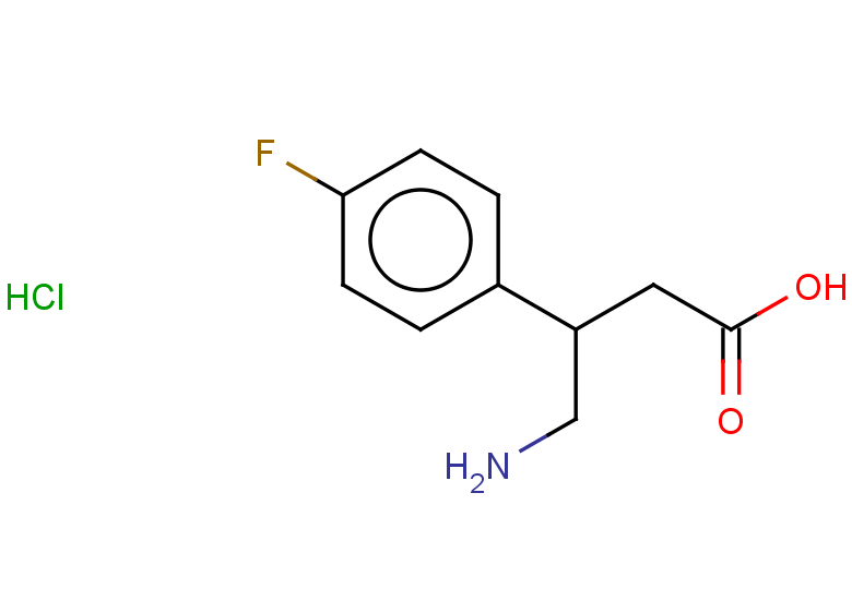 4-amino-3-(4-fluorophenyl)butanoic acid hydrochloride