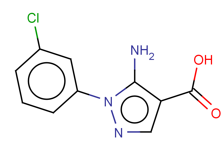 5-amino-1-(3-chlorophenyl)-1H-pyrazole-4-carboxylic acid