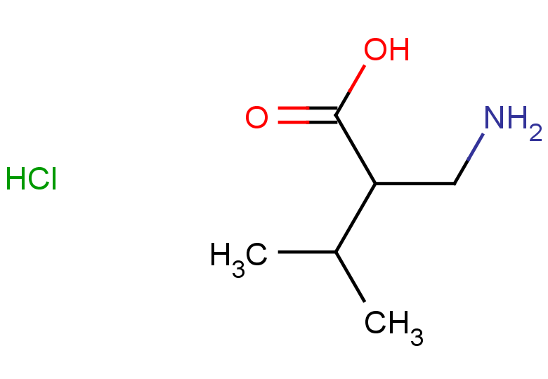 2-(aminomethyl)-3-methylbutanoic acid hydrochloride