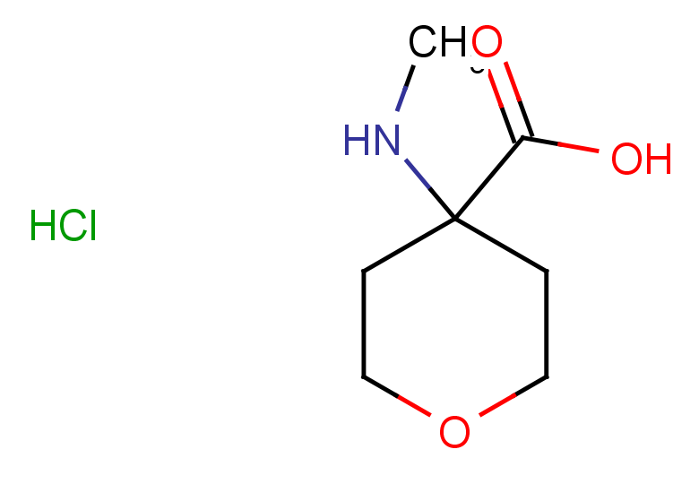4-(methylamino)oxane-4-carboxylic acid hydrochloride