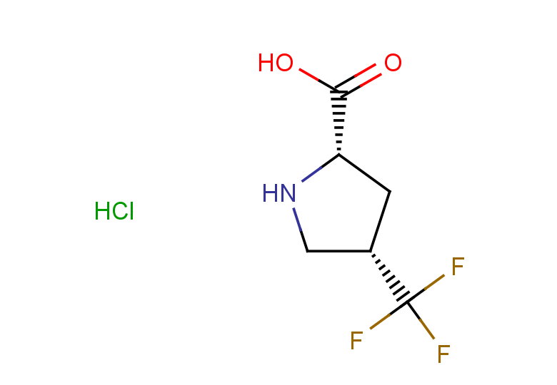 (2S,4S)-4-(trifluoromethyl)pyrrolidine-2-carboxylic acid hydrochloride