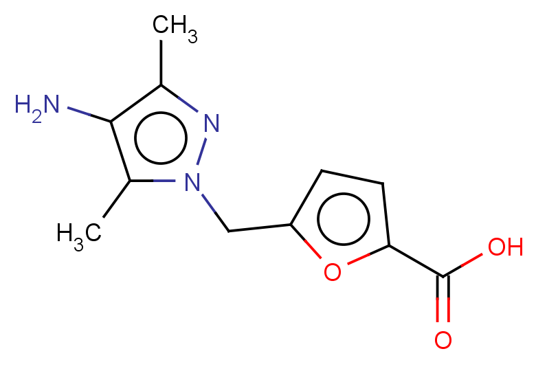 5-[(4-amino-3,5-dimethyl-1H-pyrazol-1-yl)methyl]furan-2-carboxylic acid