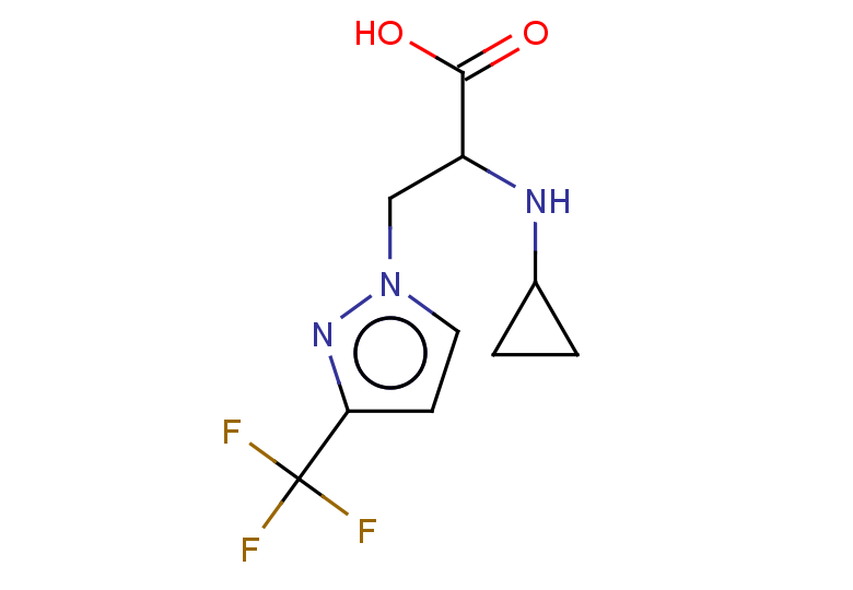 2-(cyclopropylamino)-3-[3-(trifluoromethyl)-1H-pyrazol-1-yl]propanoic acid
