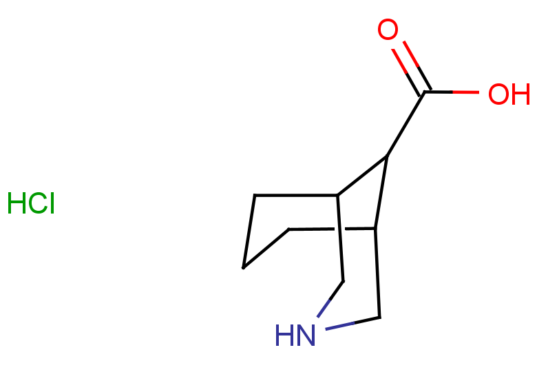 3-azabicyclo[3.3.1]nonane-9-carboxylic acid hydrochloride, Mixture of diastereomers