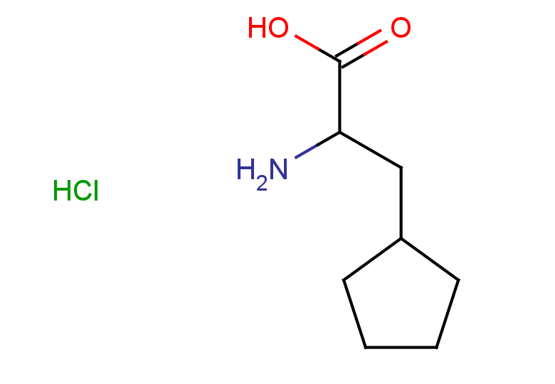 2-amino-3-cyclopentylpropanoic acid hydrochloride