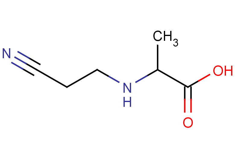 2-[(2-cyanoethyl)amino]propanoic acid