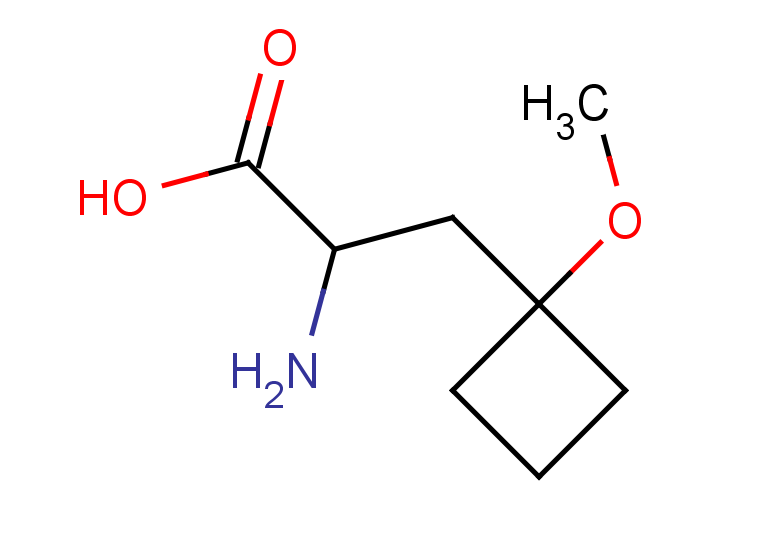 2-amino-3-(1-methoxycyclobutyl)propanoic acid