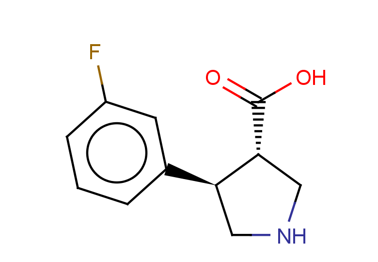 rac-(3R,4S)-4-(3-fluorophenyl)pyrrolidine-3-carboxylic acid