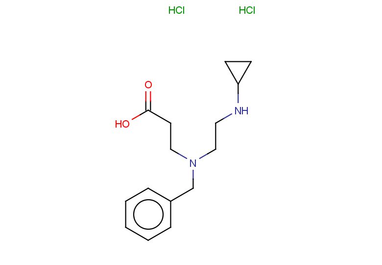 3-{benzyl[2-(cyclopropylamino)ethyl]amino}propanoic acid dihydrochloride