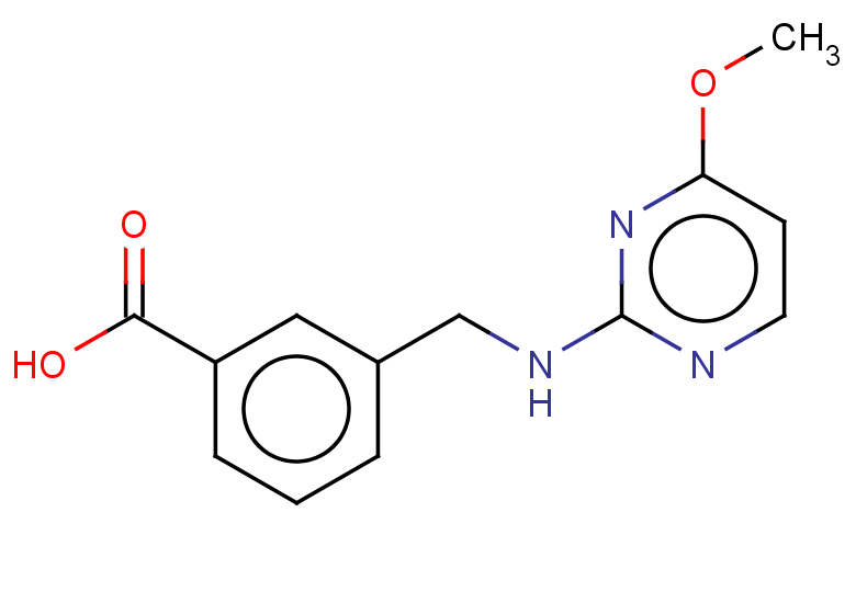 3-{[(4-methoxypyrimidin-2-yl)amino]methyl}benzoic acid