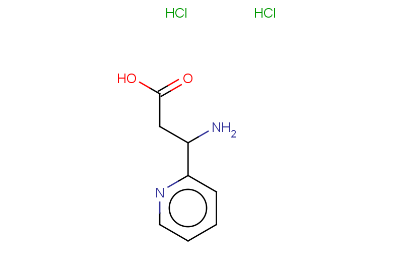 3-amino-3-(pyridin-2-yl)propanoic acid dihydrochloride