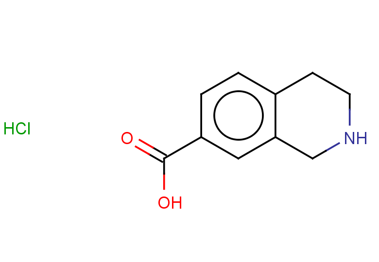 1,2,3,4-tetrahydroisoquinoline-7-carboxylic acid hydrochloride
