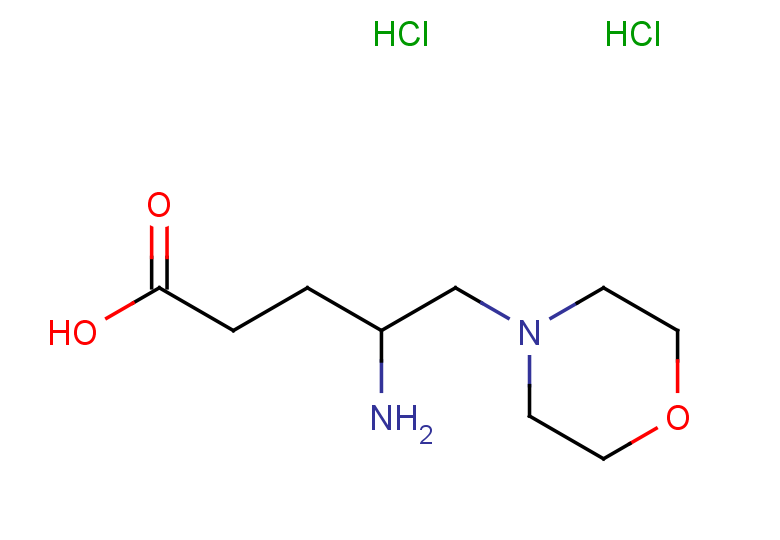 4-amino-5-(morpholin-4-yl)pentanoic acid dihydrochloride