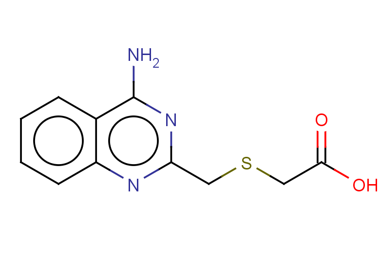 2-{[(4-aminoquinazolin-2-yl)methyl]sulfanyl}acetic acid