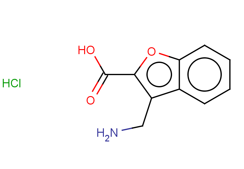 3-(aminomethyl)-1-benzofuran-2-carboxylic acid hydrochloride