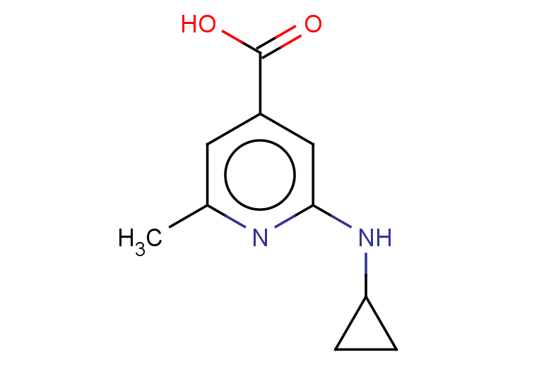 2-(cyclopropylamino)-6-methylpyridine-4-carboxylic acid