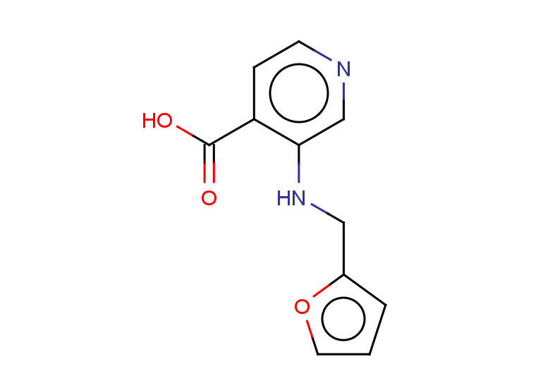 3-{[(furan-2-yl)methyl]amino}pyridine-4-carboxylic acid