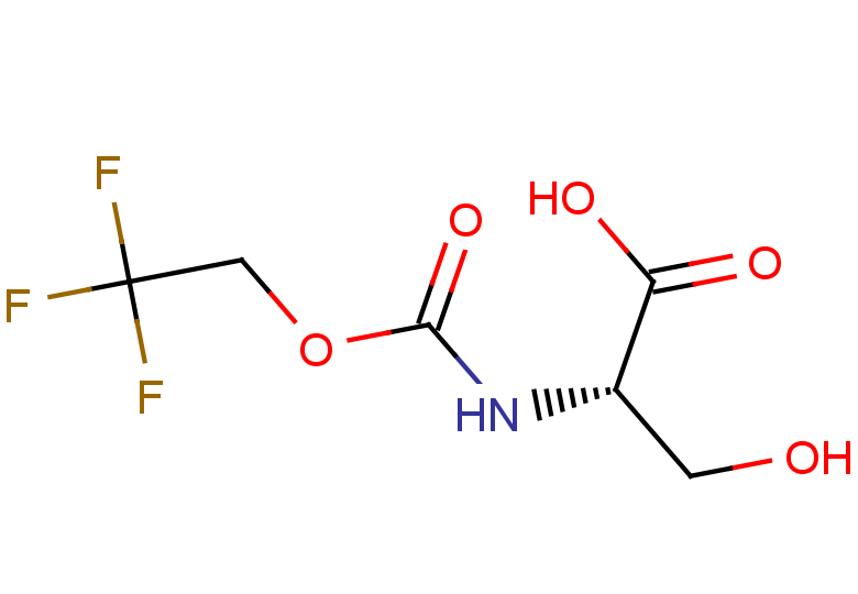 (2S)-3-hydroxy-2-{[(2,2,2-trifluoroethoxy)carbonyl]amino}propanoic acid