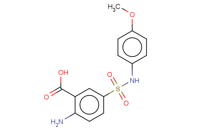 2-amino-5-[(4-methoxyphenyl)sulfamoyl]benzoic acid