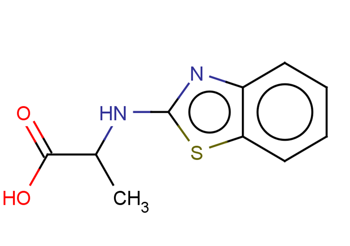 2-[(1,3-benzothiazol-2-yl)amino]propanoic acid
