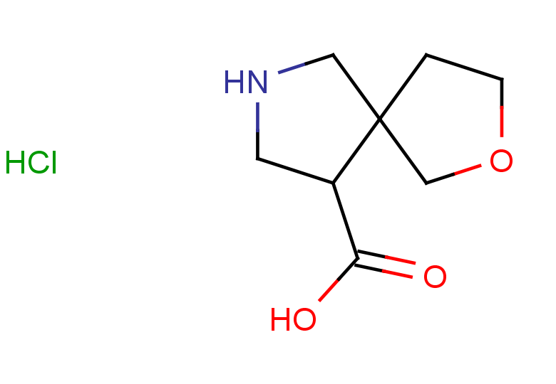 2-oxa-7-azaspiro[4.4]nonane-9-carboxylic acid hydrochloride