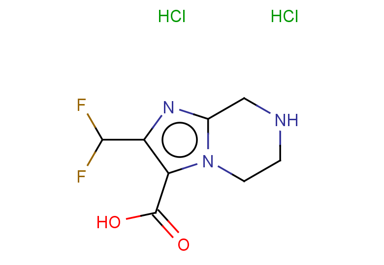 2-(difluoromethyl)-5H,6H,7H,8H-imidazo[1,2-a]pyrazine-3-carboxylic acid dihydrochloride