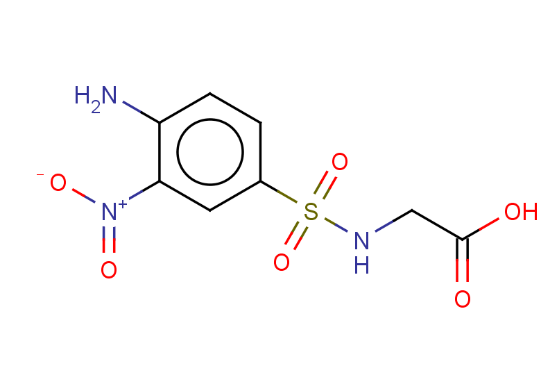 2-(4-amino-3-nitrobenzenesulfonamido)acetic acid