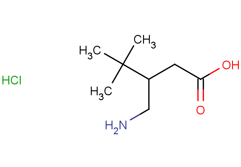 3-(aminomethyl)-4,4-dimethylpentanoic acid hydrochloride