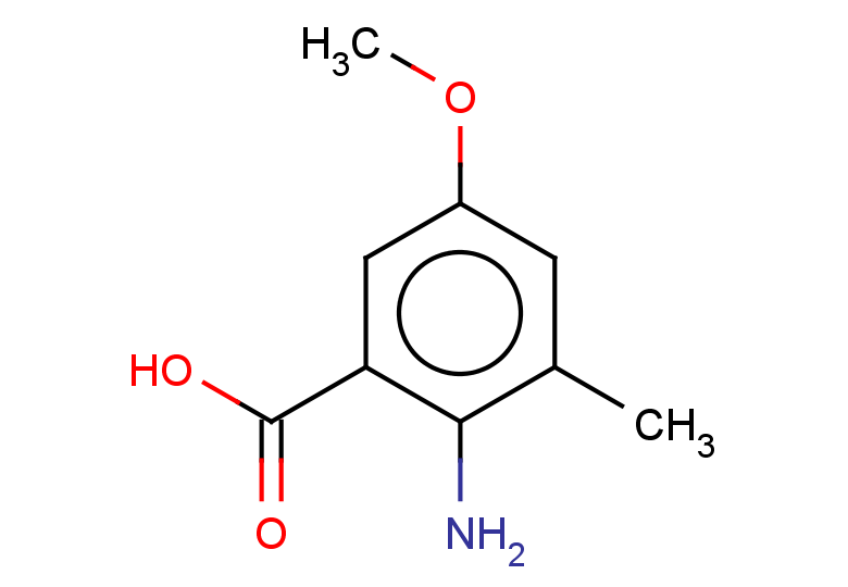 2-amino-5-methoxy-3-methylbenzoic acid