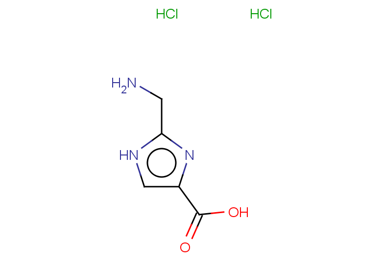 2-(aminomethyl)-1H-imidazole-4-carboxylic acid dihydrochloride