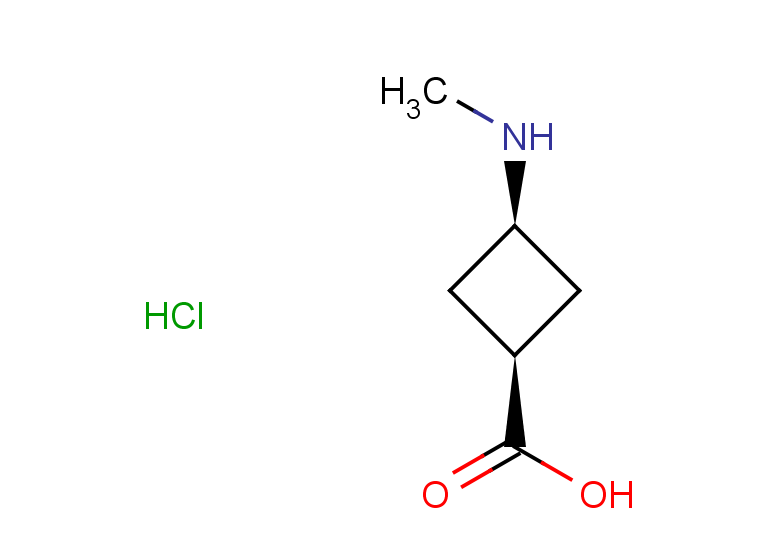 (1s,3s)-3-(methylamino)cyclobutane-1-carboxylic acid hydrochloride, cis