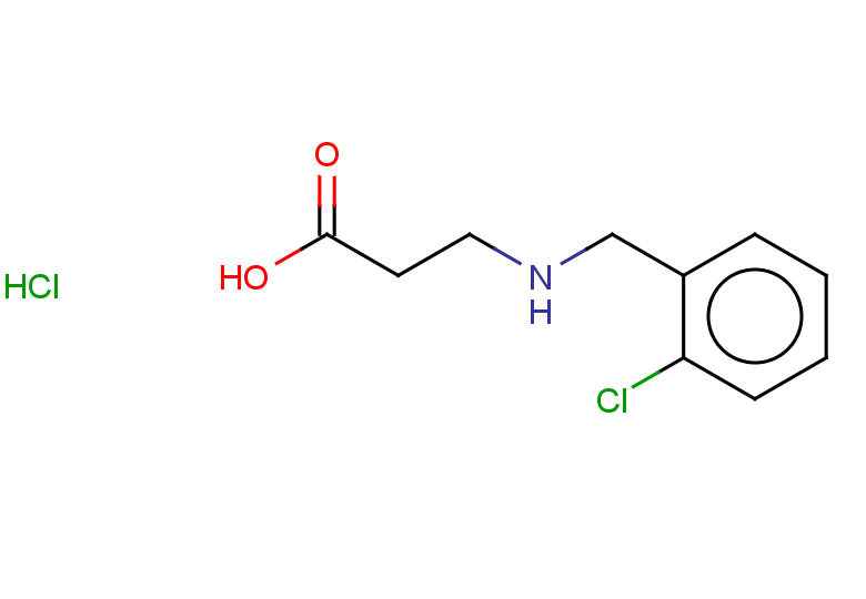 3-{[(2-chlorophenyl)methyl]amino}propanoic acid hydrochloride