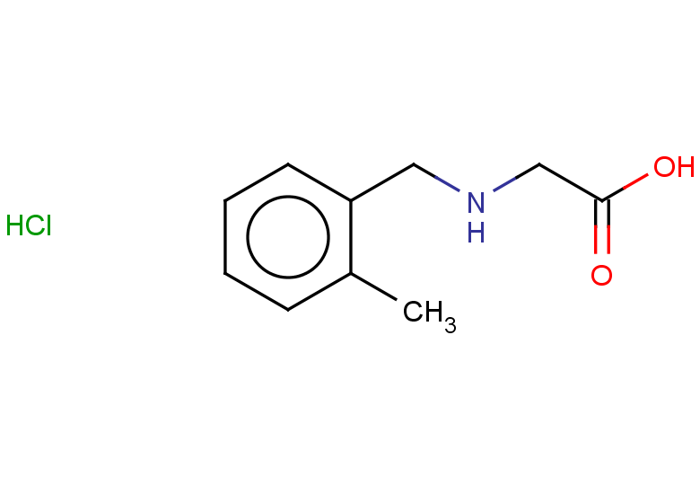 2-{[(2-methylphenyl)methyl]amino}acetic acid hydrochloride