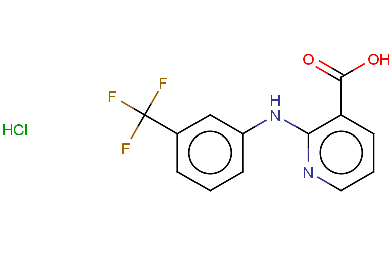 2-{[3-(trifluoromethyl)phenyl]amino}pyridine-3-carboxylic acid hydrochloride