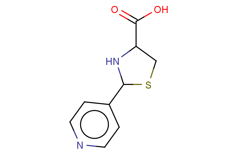 2-(pyridin-4-yl)-1,3-thiazolidine-4-carboxylic acid, Mixture of diastereomers