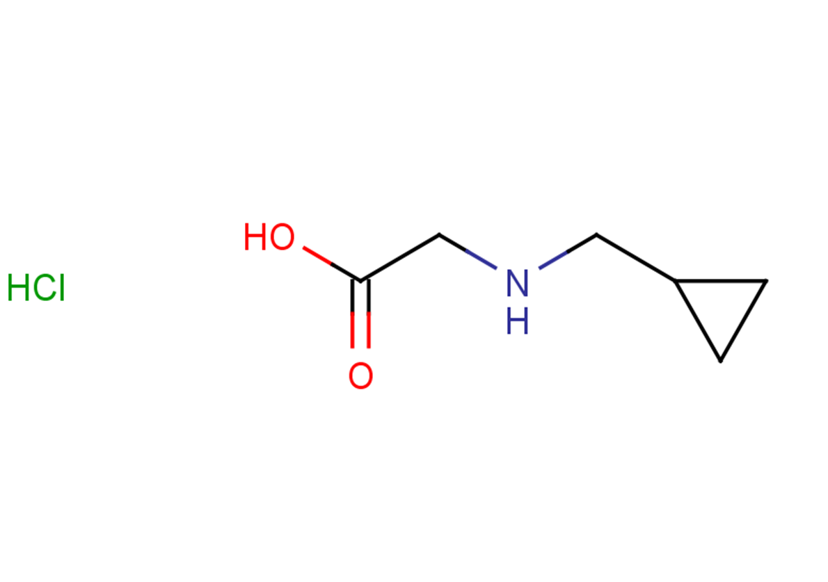 2-[(cyclopropylmethyl)amino]acetic acid hydrochloride