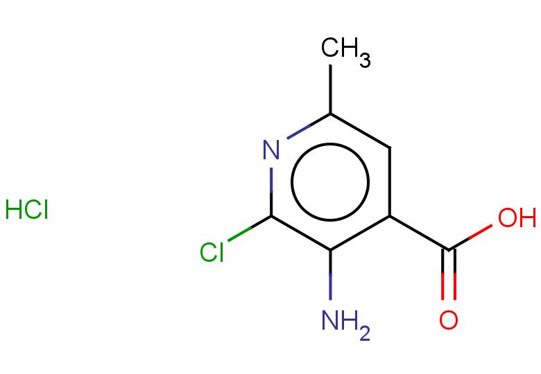 3-amino-2-chloro-6-methylpyridine-4-carboxylic acid hydrochloride