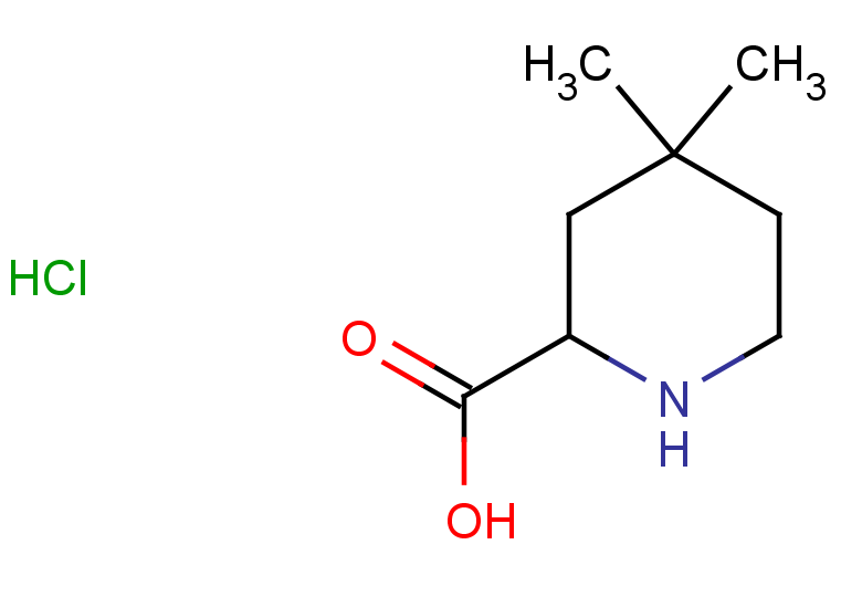 4,4-dimethylpiperidine-2-carboxylic acid hydrochloride
