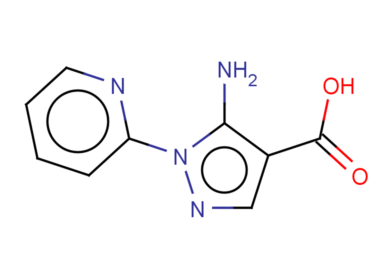 5-amino-1-(pyridin-2-yl)-1H-pyrazole-4-carboxylic acid