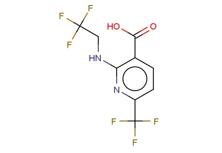 2-[(2,2,2-trifluoroethyl)amino]-6-(trifluoromethyl)pyridine-3-carboxylic acid