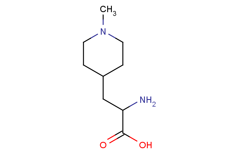 2-amino-3-(1-methylpiperidin-4-yl)propanoic acid