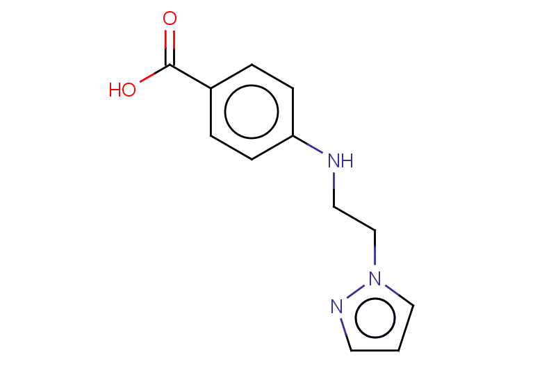 4-{[2-(1H-pyrazol-1-yl)ethyl]amino}benzoic acid