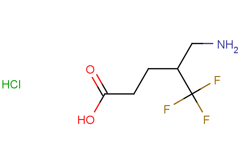 5-amino-4-(trifluoromethyl)pentanoic acid hydrochloride