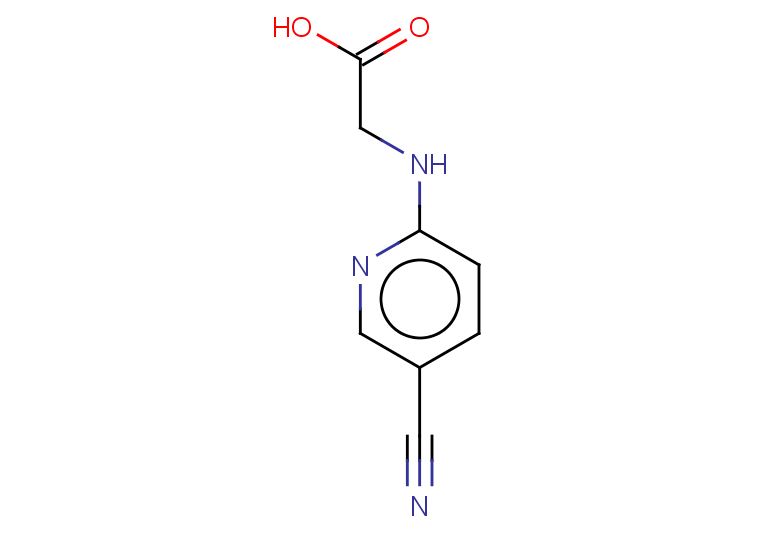2-[(5-cyanopyridin-2-yl)amino]acetic acid