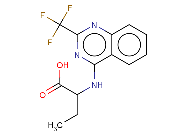 2-{[2-(trifluoromethyl)quinazolin-4-yl]amino}butanoic acid