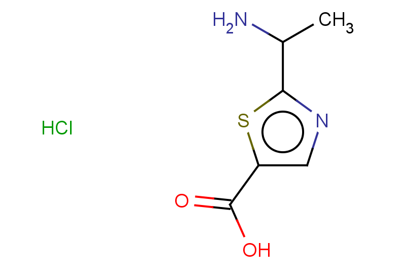 2-(1-aminoethyl)-1,3-thiazole-5-carboxylic acid hydrochloride