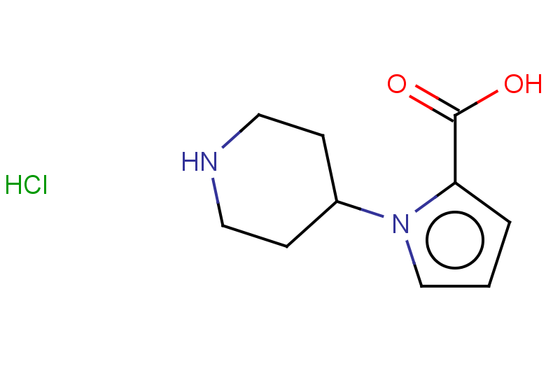 1-(piperidin-4-yl)-1H-pyrrole-2-carboxylic acid hydrochloride